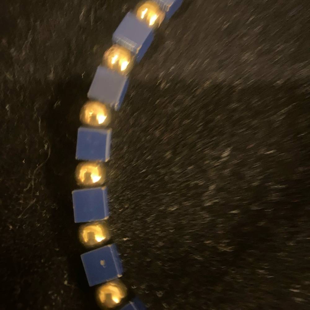Napier Blue and Gold Beaded Jewelry